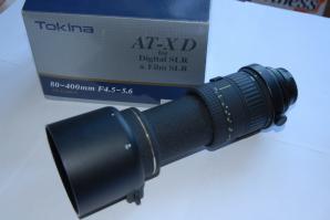    Tokina AT-XD 80-400mm 4.5-5.6 Nikon 13000  ()