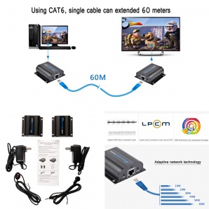 HDMI   IP     60  - LKV372A ()