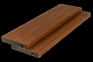   Turtle Shell Bullnose, Thai Teak, Co-Extrusion ()