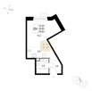 Студия 28.6 м² - квартира №К71, корпус 2.2, этаж 1, Москва (Фото)