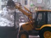 Уборка снега с территорий в Санкт-Петербурге (Фото)