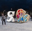 Шрифтовые новогодние объекты в Санкт-Петербурге (Фото)
